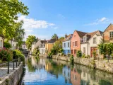 Illustration of Saint-Leu canals in Amiens