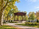 Illustration of Music pavilion in Zagreb Zrinjevac park
