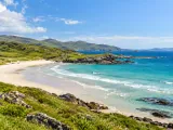 Illustration of Derrynane coast on the Ring of Kerry