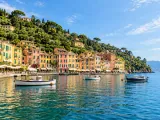 Illustration of Portofino harbour
