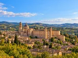 Illustration of Urbino Renaissance skyline