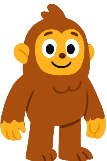 Friendly Bigfoot Mascot